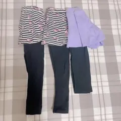 まとめ売り❤️120 スカッツ　レギンス　長ズボン　女の子　ビーデスビー　ズボン