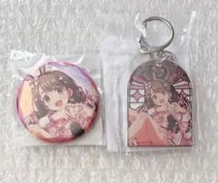 島村卯月 オーロラ缶バッジ アクリルキーホルダーのサムネイル