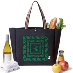 パンダが可愛い♡紀ノ国屋×貴重なケイタマルヤマコラボ品　大容量トートバッグ③