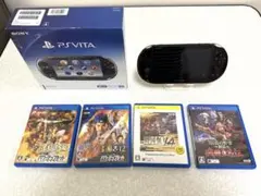 PS VITA本体(箱付)+ゲームソフト4本セット