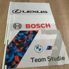 【スーパーGT 2023 非売品】 応援フラッグ３枚セット