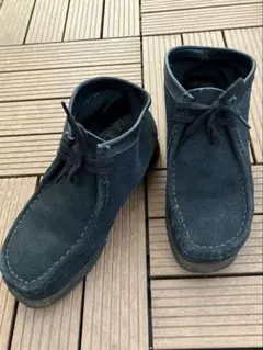 リーガル REGAL 本革スエード ワラビー 黒 26cm