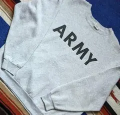 '03s US ARMY スウェットシャツ USA製 L