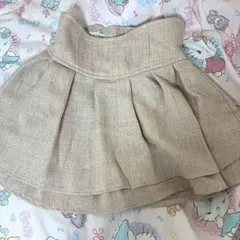 ミシェルマカロン 美脚スカート ピンク ツイード