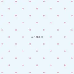 みう様専用ページ