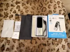 Anker Power Bank (25000mAh巻取り式USB-Cケーブル)