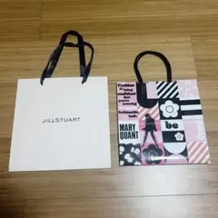 JILLSTUART MARY QUANT ショップ袋 2枚セットのサムネイル