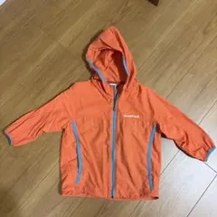 【値下げ】mont-bell フード付きジャケット オレンジ