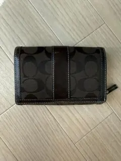 COACH 二つ折り財布 モノグラム