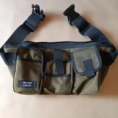 ARTISAN & ARTIST ボディバッグ ウエストポーチ　オリーブグリーンのサムネイル