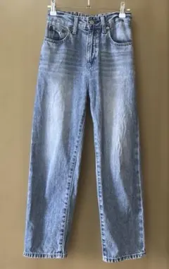 グローバルワーク　GOOD デニムストレートパンツ