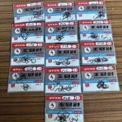 1185王冠針本舗 伊勢尼 3号 釣り針 15本入 13袋セット
