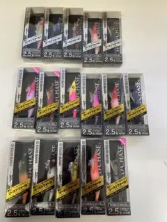 スクイッドマニア ワイルドチェイス 16セット 2.5 イカメタル オモリグ