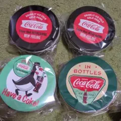コカ・コーラ タイトーくじ レトロ缶ケース 4個