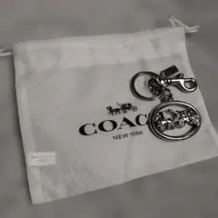 COACH コーチ 馬車 バッグチャーム キーホルダー