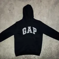 GAP ブラック フード付きパーカー