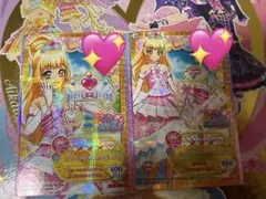 アイカツスターズ！白鳥ひめ ドリーミングプリンセスコーデ　2枚セット
