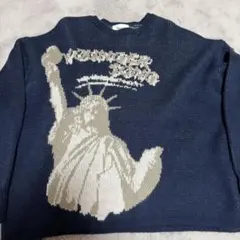 Younger Song 自由の女神 ニット セーターのサムネイル