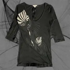 archive Tシャツ 7分丈 ダークウェア 平成 お兄系 V系 y2kのサムネイル