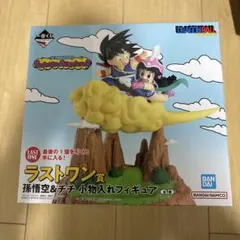 ドラゴンボール 一番くじ ラストワン賞 孫悟空&チチ 小物入れフィギュア 未開封