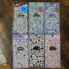 ジュエルプチドロップ　光るシール