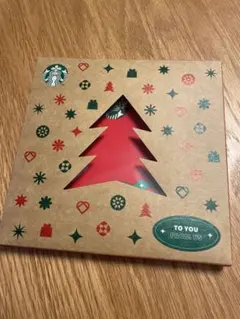 Starbucks クリスマスプレート 赤のサムネイル
