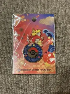 ポケモンセンターヒロシマ限定 ロゴピンズ 　ピンバッジ