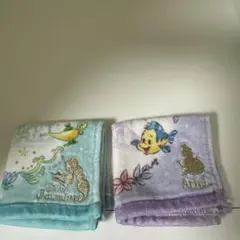 p*t様 ディズニープリンセス タオルハンカチ 2枚セット