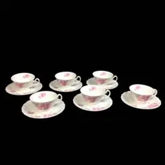 S394Noritake カップ＆ソーサー 6客