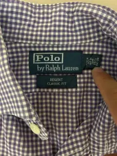 ラルフローレン　ギンガムチェック　レギュラーカラーシャツのサムネイル