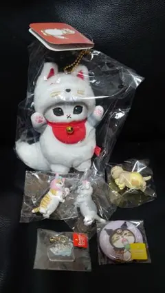 mofusand 尻尾ぶらりん お稲荷きつねにゃんマスコット モフサンド