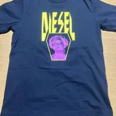 DIESEL Tシャツ ブラック グラフィック