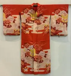 長襦袢 ゑり萬 紋意匠 菊唐草 正絹 反物 - メルカリ