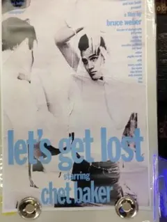 ☆少入荷！お早めに！ Let's Get Lost 大判ポスターP3 フレーム付