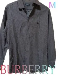 BURBERRY LONDON 長袖 M ギンガムチェック