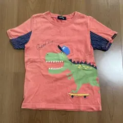 klädkåp kladskap 恐竜柄の半袖Tシャツ