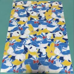 ディズニー　ドナルド　クリアファイル　A4
