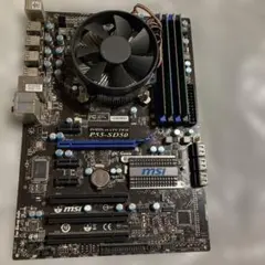 マザー、CPU i7 2600、クーラー、RAM、HDD、グラボの6点セット - メルカリ