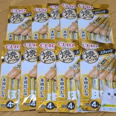 S19猫のおやつ　いなば　チャオスティック　焼かつお　本格だし味のサムネイル