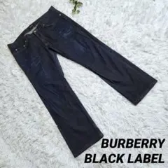 美品バーバリー　BURBERRY BLACK LABEL デニム W85 日本製のサムネイル