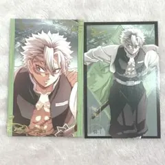 鬼滅の刃 無限城編第一章 描き下ろしイラスト フォトカード A B 不死川実弥