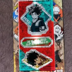 ヒロアカ　ジャンプショップフェアアニメイトアクリルフィギュア&チャーム　緑谷デク