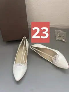 9. THE LOVELブライダルシューズ　ウエディング　パンプス　23cm