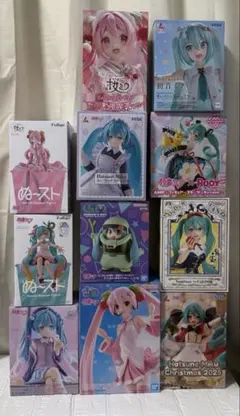初音ミク　桜ミク　フィギュア　11個セット　まとめ売り