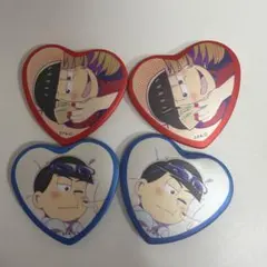 おそ松さん カラ松 ジャージメイド ハート缶バッジ 20個 おそ松さん カラ松 ジャージメイド ハート缶バッジ 20個 - メルカリ
