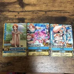 ワンピース ワンピーベリーマッチ ナミ 3枚セット