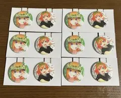 五等分の花嫁　一番くじ　中野四葉　缶バッチ　6セット