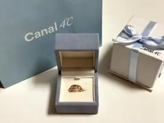 Canal ４℃ シルバー カフリング　ジュエリーケース　紙袋付き