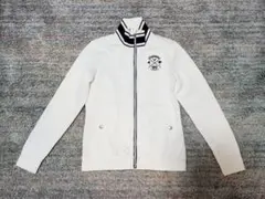 【極美品】Callaway レディースジャケット ホワイト　長袖　ジップアップ