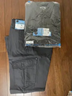 G.GROUND 作業服、ワークパンツ・長袖シャツセット、デットストック